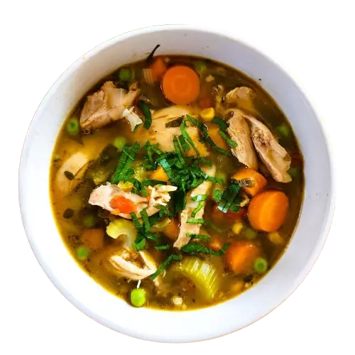 Weight Loss Soup Ideas-Chicken Vegetable Soup